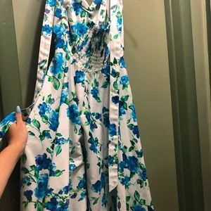 stunning floral vintage dress